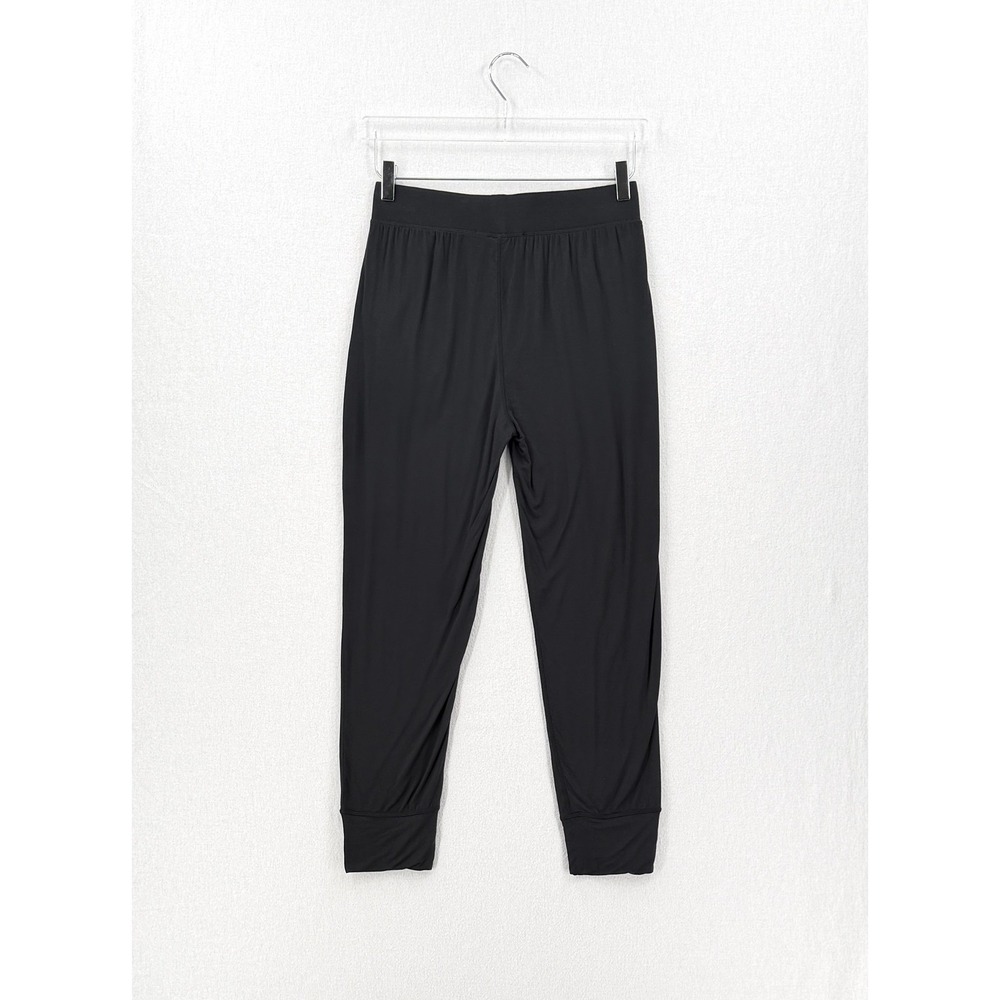 QUINCE Butter Soft Modal Jogger Pants Women Small Black Loungewear Pockets - Picture 3 of 16